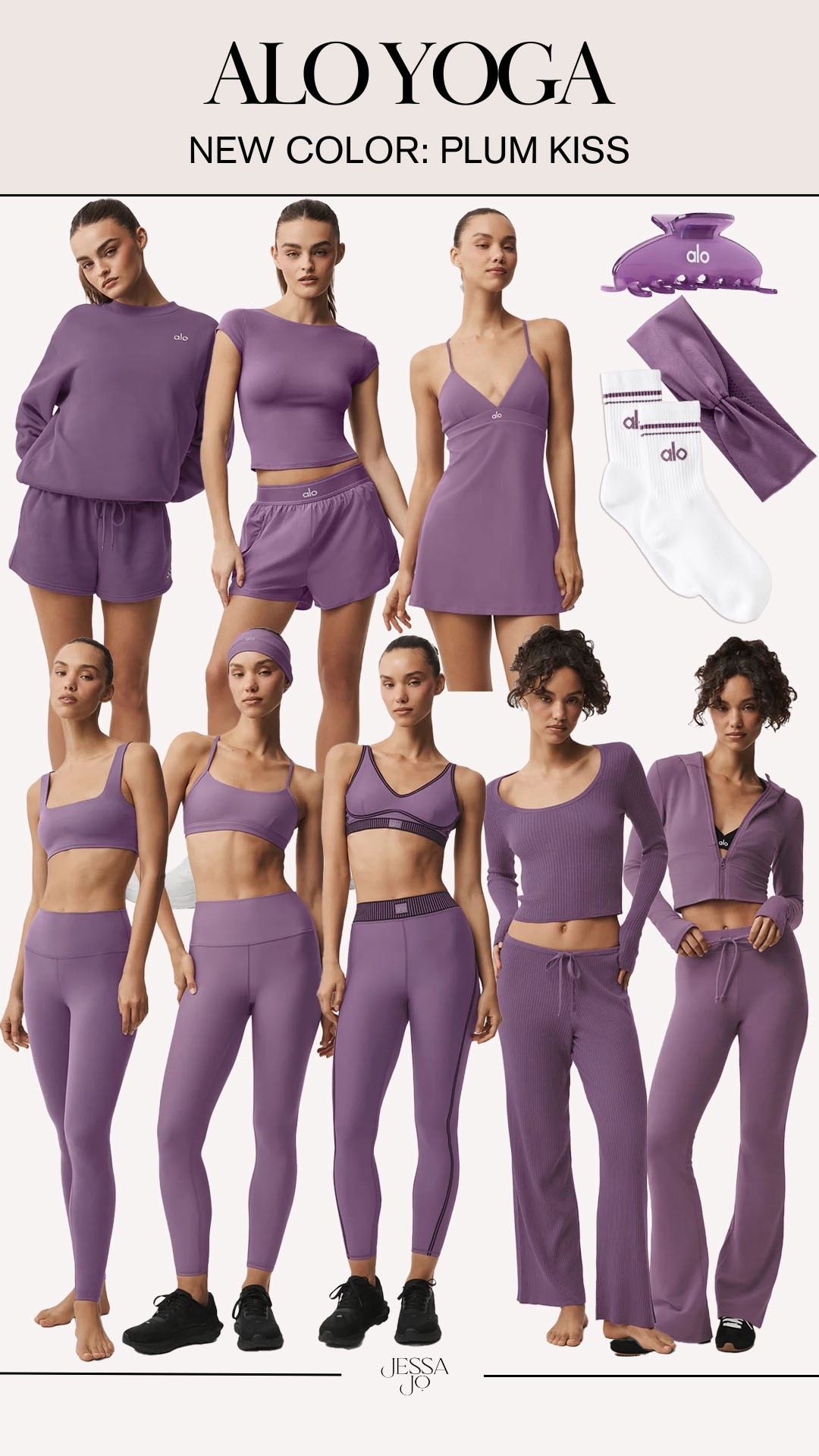 Alo yoga plum kiss. Alo yoga new arrivals. Alo spring drop. Alo purple plum active set  

#LTKActive #LTKfitnessgoals #LTKSeasonal
