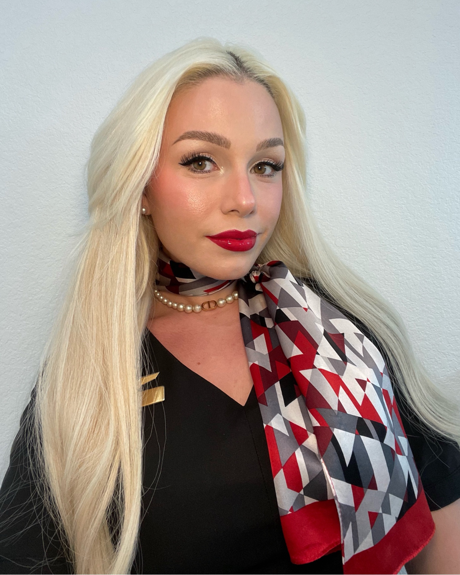 Flight Attendant Makeup Look