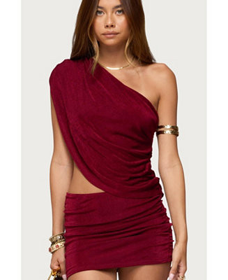 Women's Fiora One Shoulder Cutout Mini Dress | Macy's