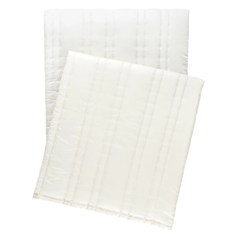 Blissful Bamboo Pearl/Silver Throw | Annie Selke