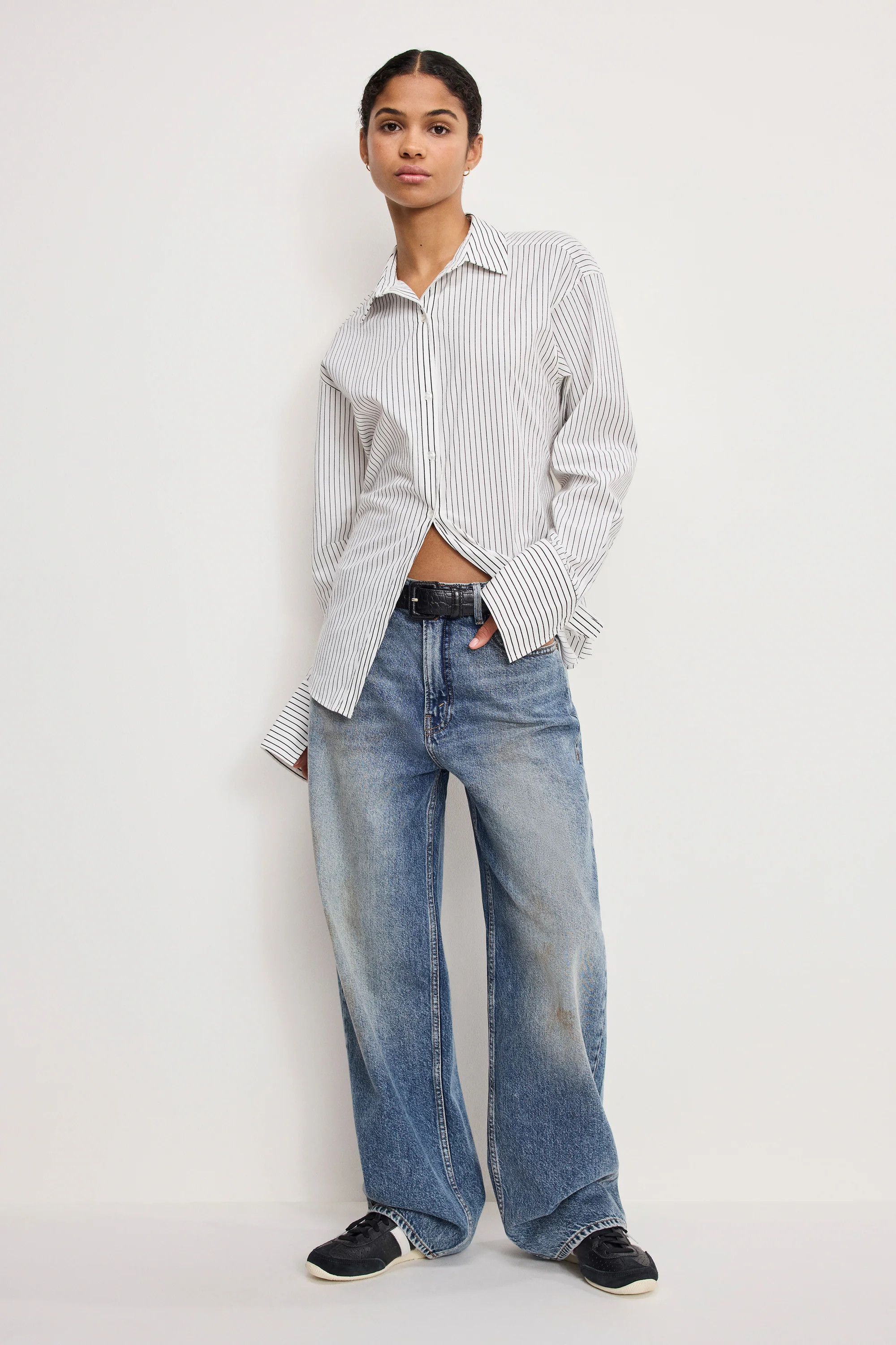 GOOD LOW RISE BAGGY JEANS | INDIGO1001 - GOOD AMERICAN | Good American
