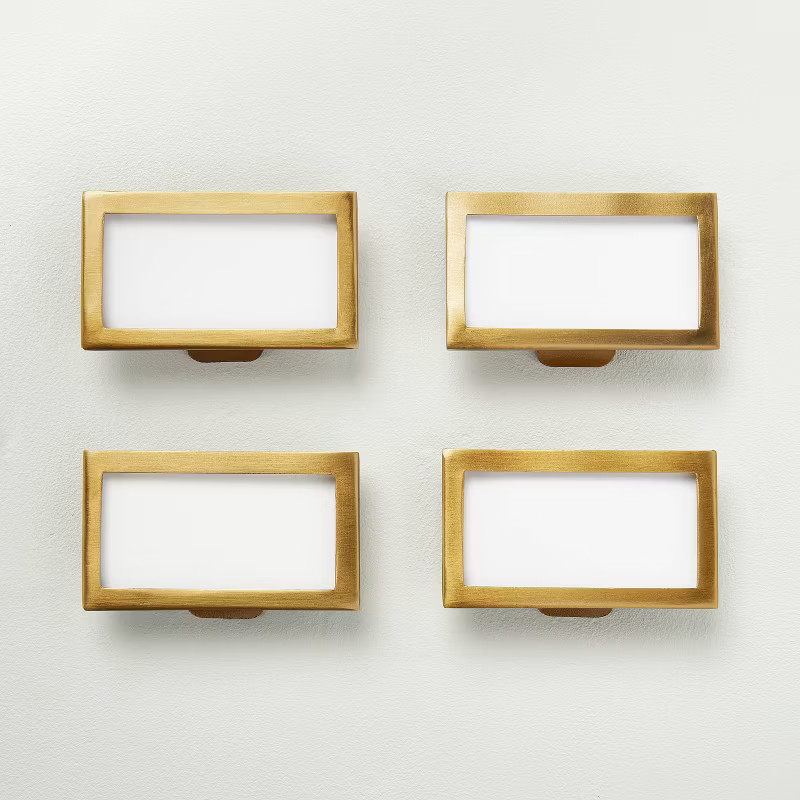 4pk Home Organization Metal Label Set - Hearth & Hand™ with Magnolia | Target