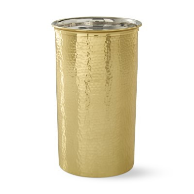 Antique Brass Hammered Wine Chiller | Williams-Sonoma