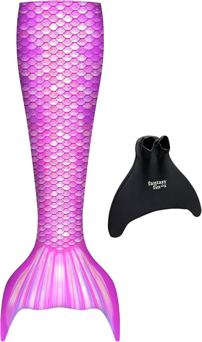 Fin Fun Fantasy Mermaid Tail for Girls and Boys, Monofin for Swimming Included | Amazon (US)