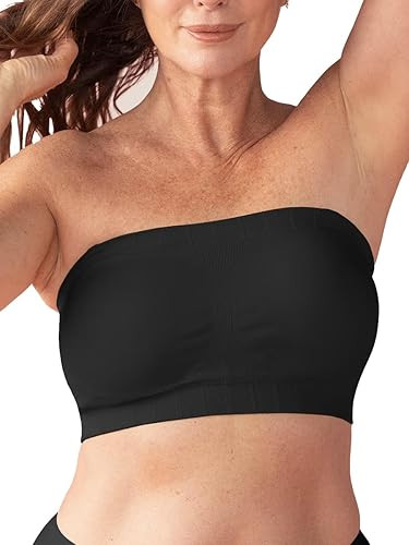 SHAPERMINT Strapless Bras for Women - Bandeau Bra, Small to Plus Size Bras for Women, Strapless T... | Amazon (US)