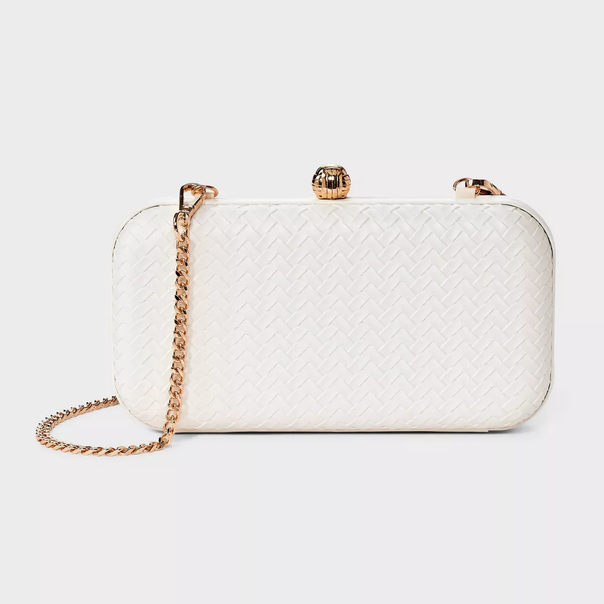 Woven Minaudiere Clutch Crossbody Bag - A New Day™ | Target