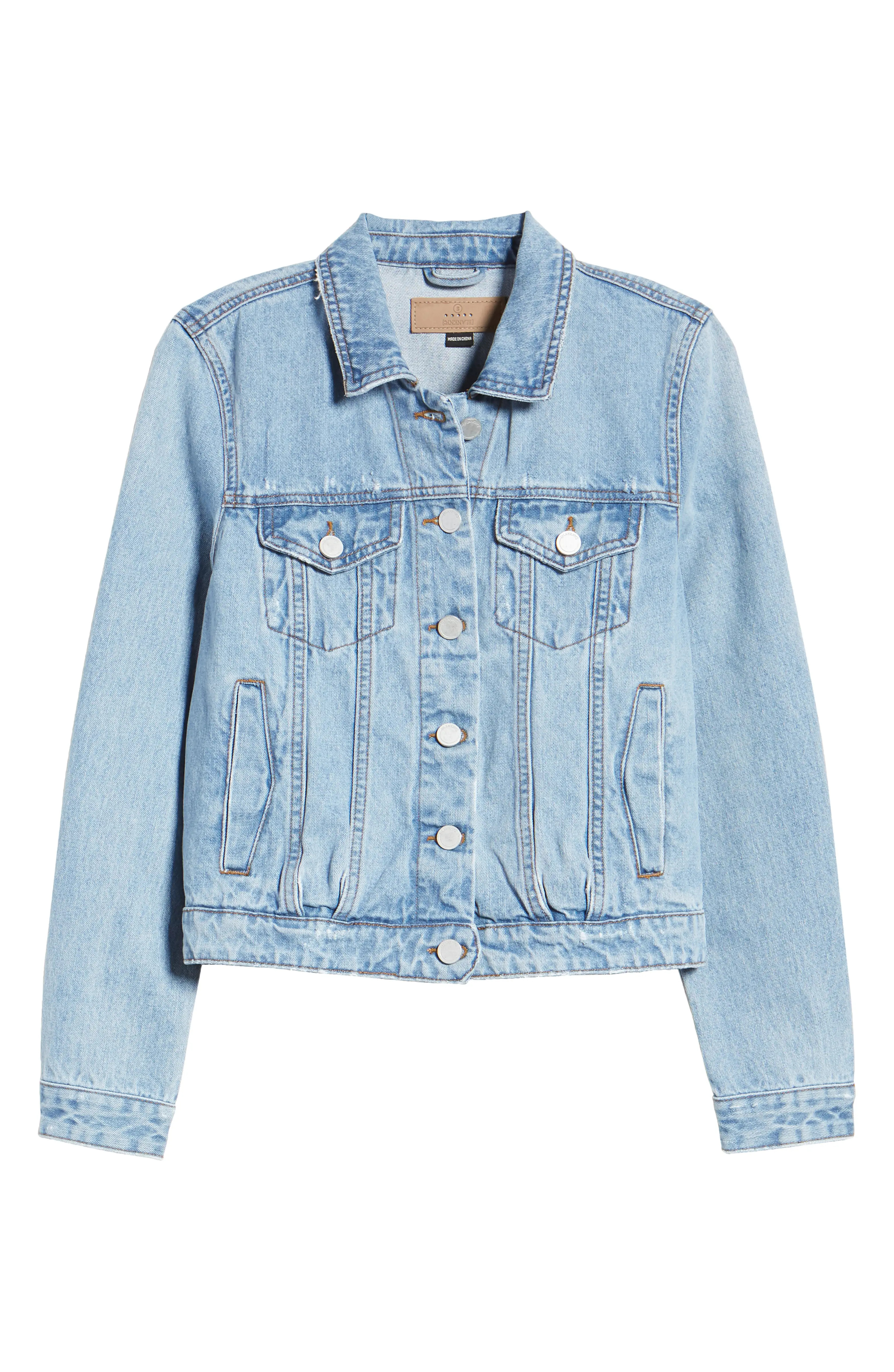 Distressed Denim Jacket | Nordstrom