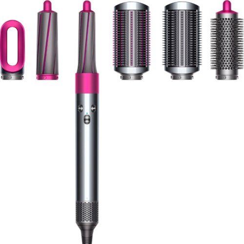 Dyson - Airwrap Complete Styler - for multiple hair types and styles - Fuchsia, Nickel | Best Buy U.S.