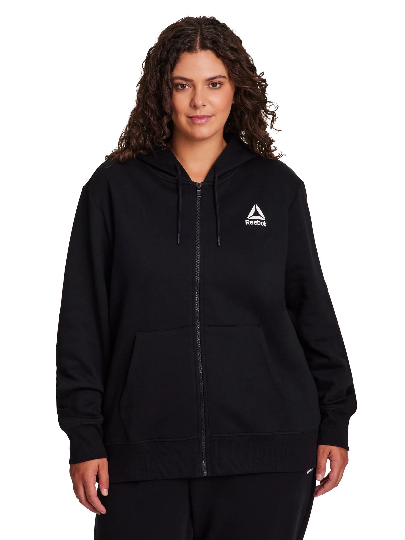 Reebok Women's and Women's Plus Day to Day Zip Up Hoodie, Sizes XS-4X | Walmart (US)