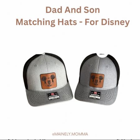 Dad and son matching hats for Disney trip! 

#disney #disneytrip #disneytravel #disneyvacation #vacation #familyvacation #mickey #fatherandson #dad #dadlife #boy #hats #travel #traveloutfit #boys #kids #baby #toddler #family #trends #trending #bestseller #mostwanted #summer #resortwear #casual #fashion #style #mens 

#LTKfamily #LTKbaby #LTKkids