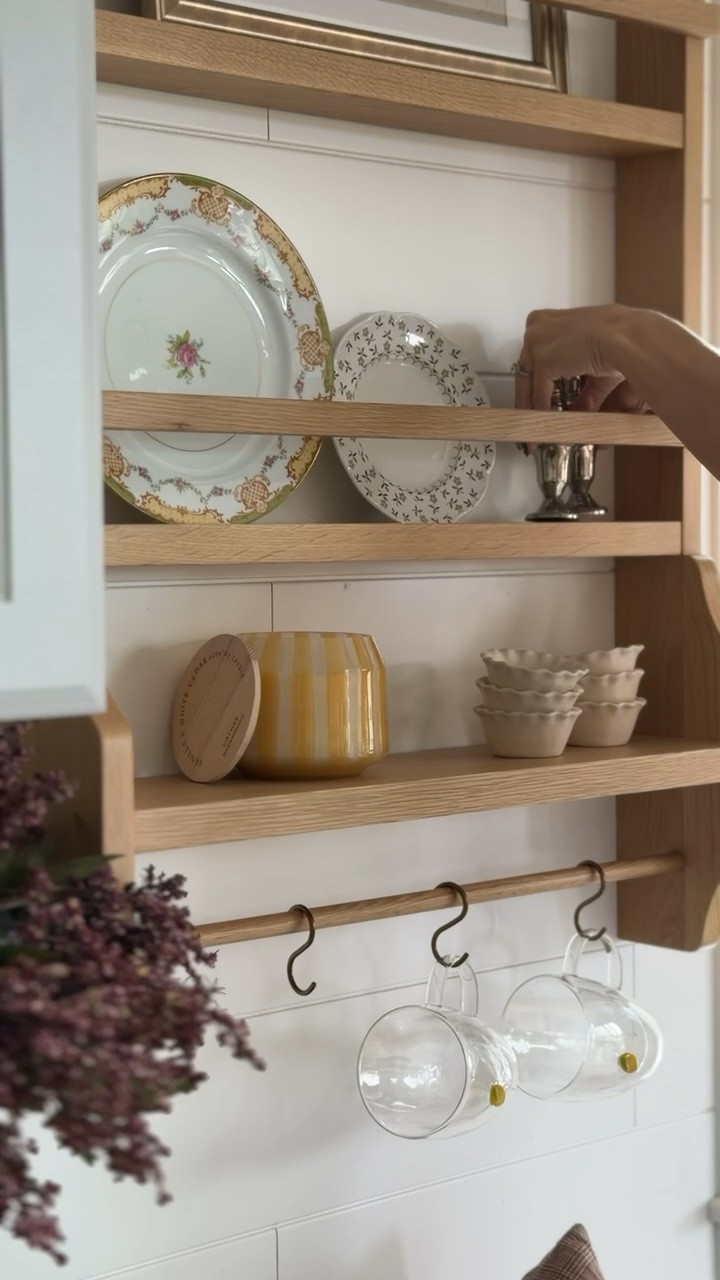 Pretty plates are more for than just eating on—they double as beautiful decor! I love these Etsy plates. They add a pop of color, a vintage touch, and the prettiest pattern to our kitchen. 

#LTKHome