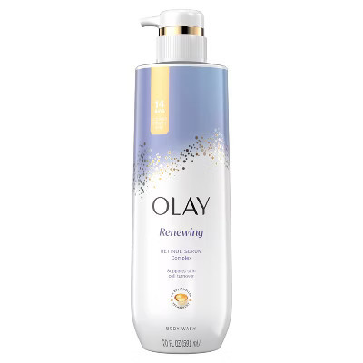 Olay Cleansing & Renewing Nighttime Body Wash with Vitamin B3 and Retinol - Scented - 20 fl oz | Target