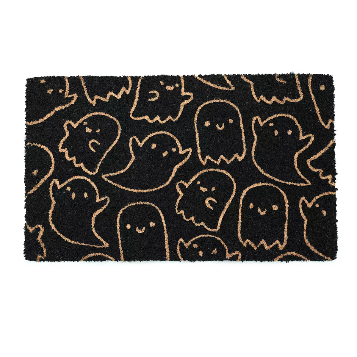 Celebrate Together™ Halloween Ghost Black Coir Doormat | Kohl's