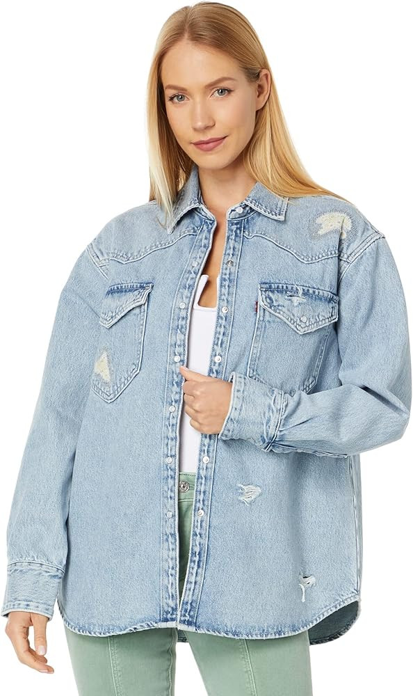 Women's Dylan Oversized Western Shirt (Also Available in Plus) | Amazon (US)