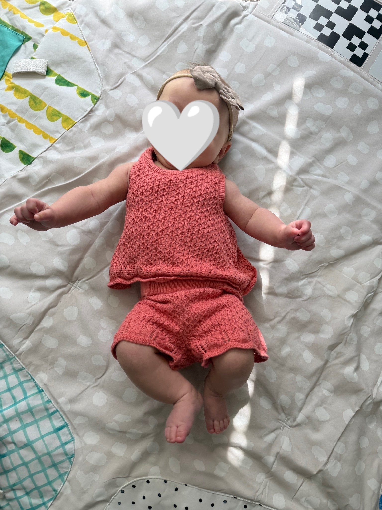 loving this summer outfit! We are very big on the little planet line at @Carters because we love the organic fabrics! We got this at @Target 🩷