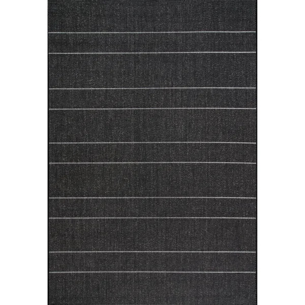 Randall Striped Machine Woven / Power Loomed Indoor/Outdoor Patio Rug | Wayfair North America