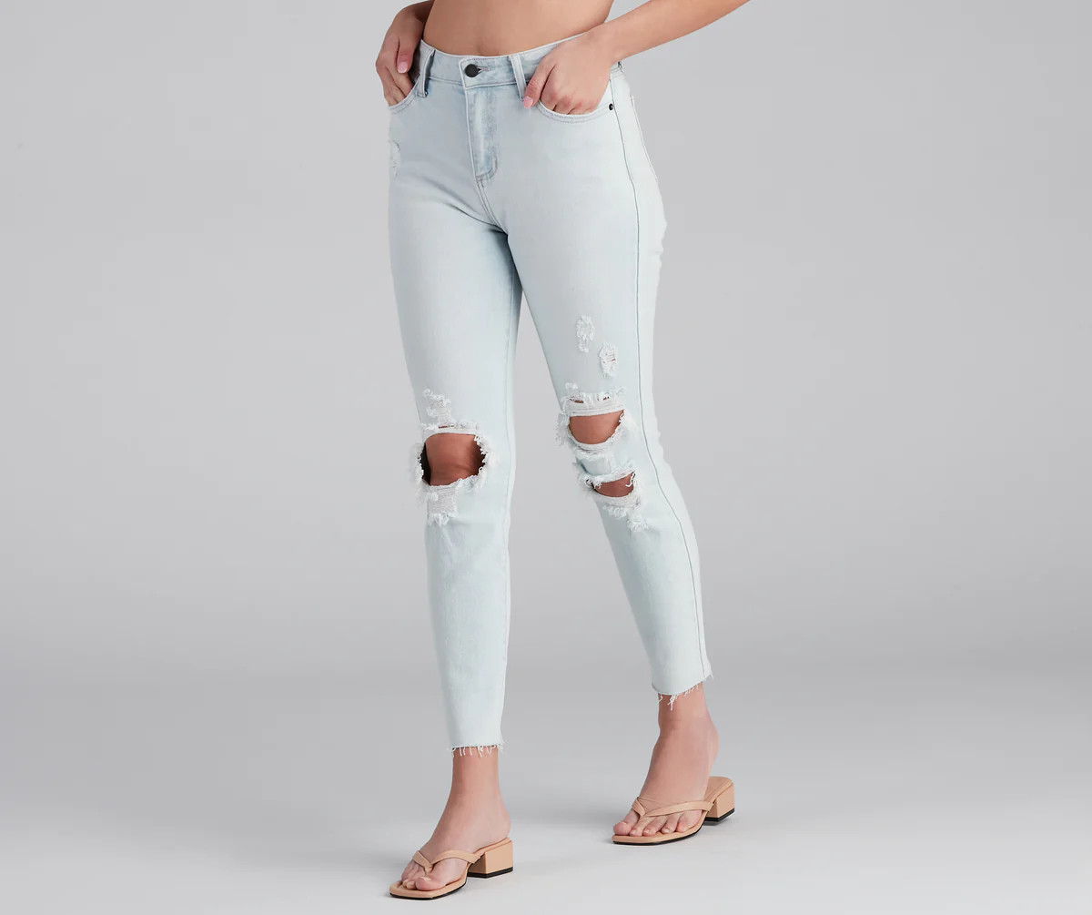 High-Rise Chic Style Skinny Jeans | Windsor Stores