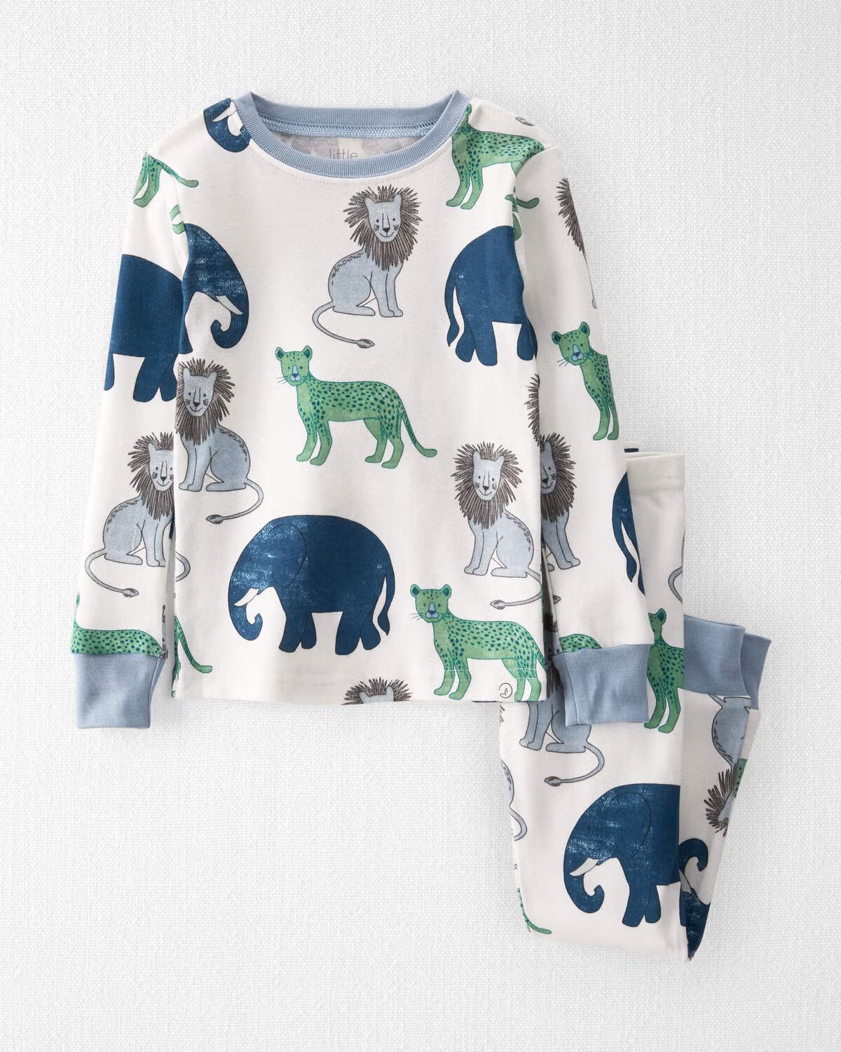 Safari Print Toddler Organic Cotton 2-Piece Pajamas Set | carters.com | Carter's