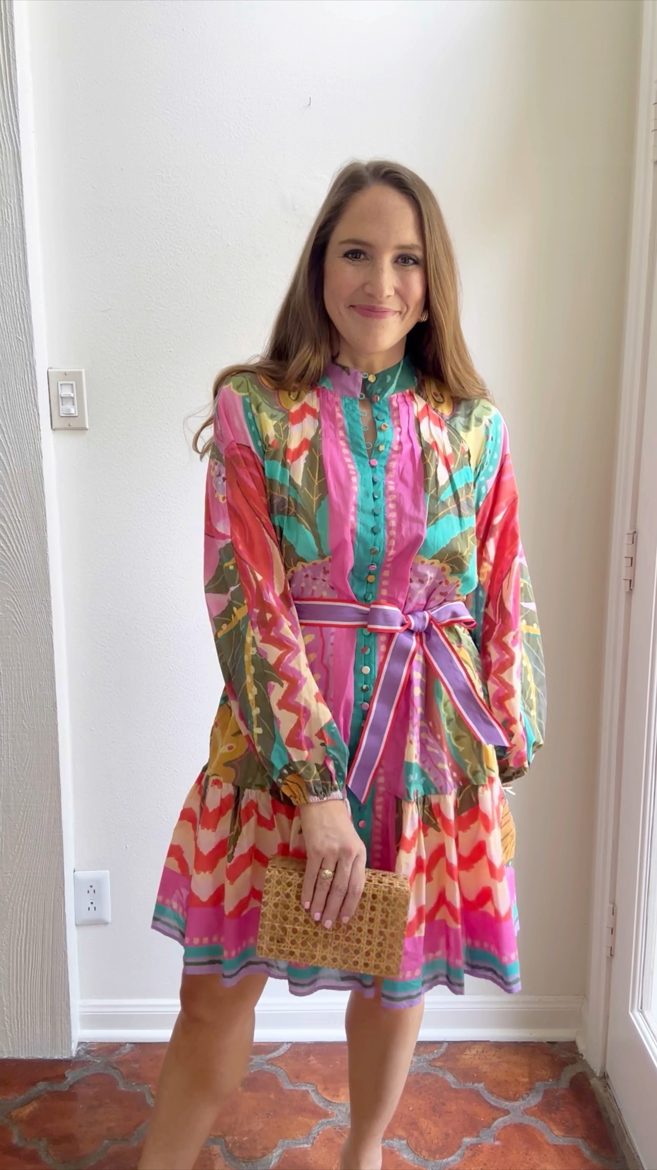 Spring event dress perfect for graduation, shower, or wedding! 

Runs TTS 

#LTKVideo #LTKSeasonal #LTKStyleTip