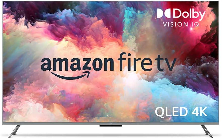 Amazon Fire TV 65" Omni QLED Series 4K UHD smart TV, Dolby Vision IQ, Fire TV Ambient Experience,... | Amazon (US)