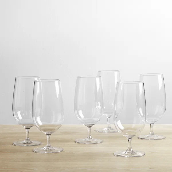 Laya Indoor/Outdoor Goblet (Set of 6) | Wayfair North America