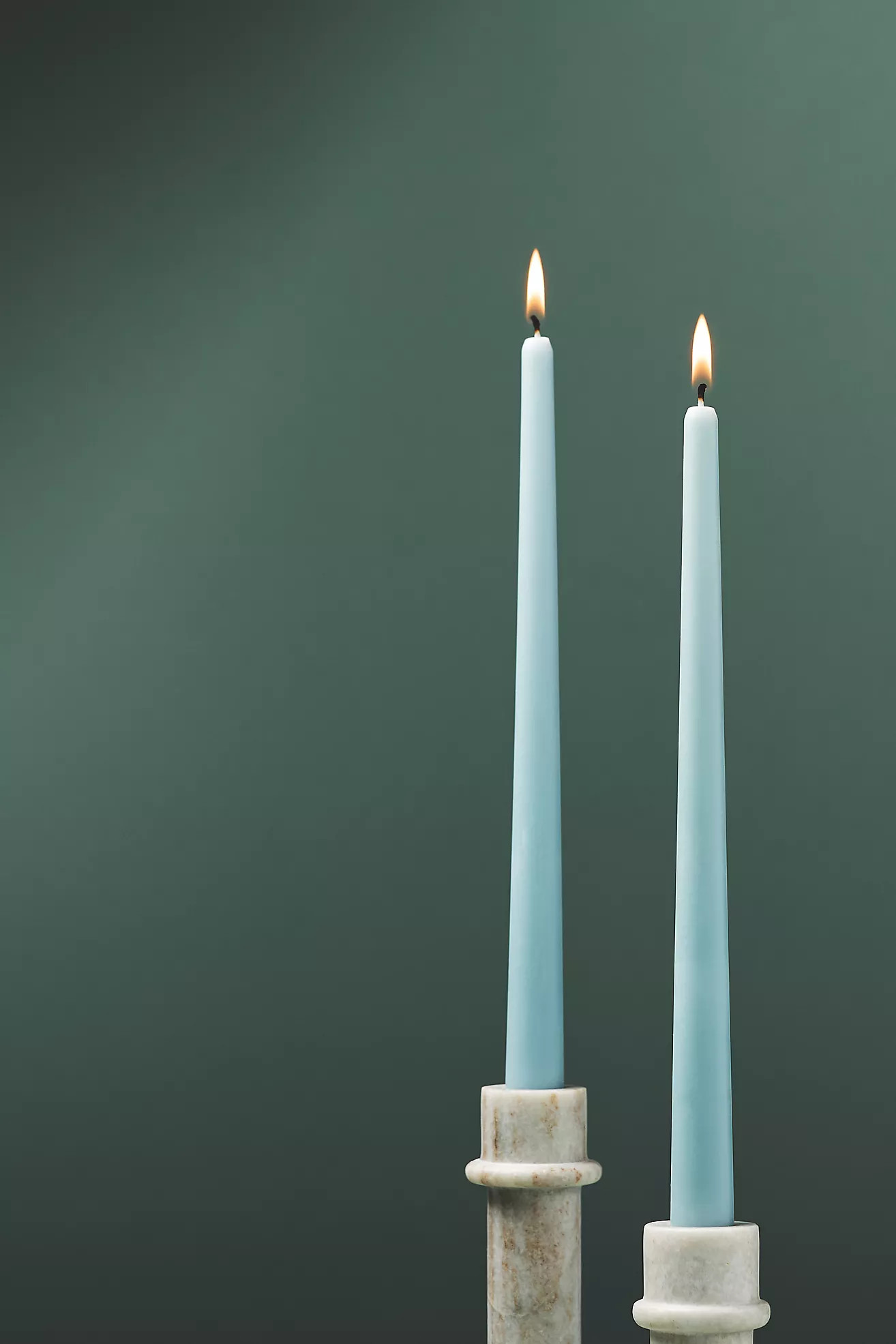 Smooth Taper Candle | Anthropologie (US)
