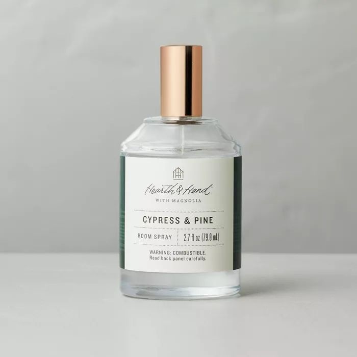 2.7 fl oz Cypress &#38; Pine Seasonal Room Refresher Spray - Hearth &#38; Hand&#8482; with Magnol... | Target