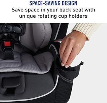 Graco Slimfit 3 in 1 Car Seat | Slim & Comfy Design Saves Space in Your Back Seat, Redmond | Amazon (US)