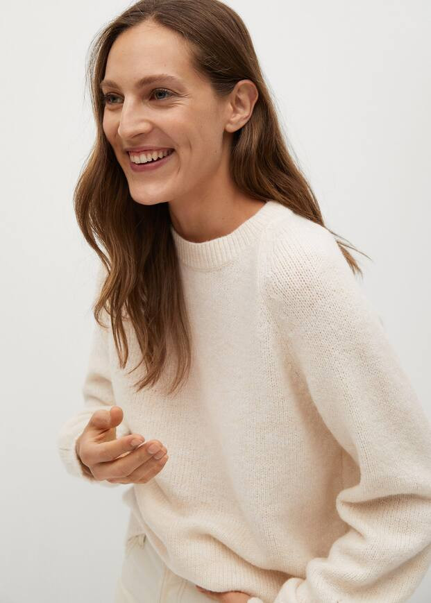 Oversize knit sweater | MANGO (US)