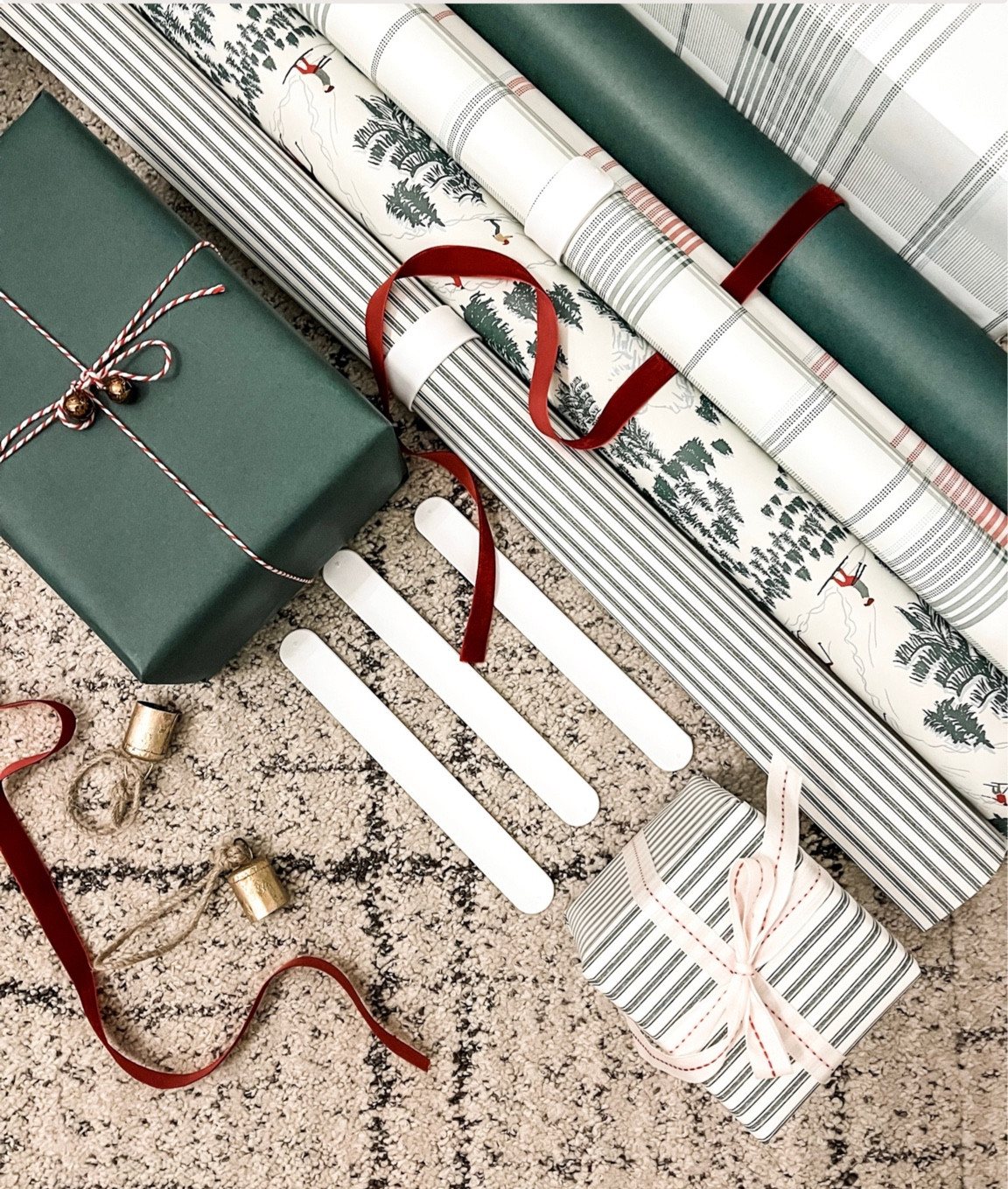 Gifting game-changer! Utilize your slap bracelets for wrapping paper! 👏🏻 

#slapbracelets #wrappingpaper #ribbon #velvetribbon #vintagebells

#LTKunder50 #LTKSeasonal #LTKHoliday