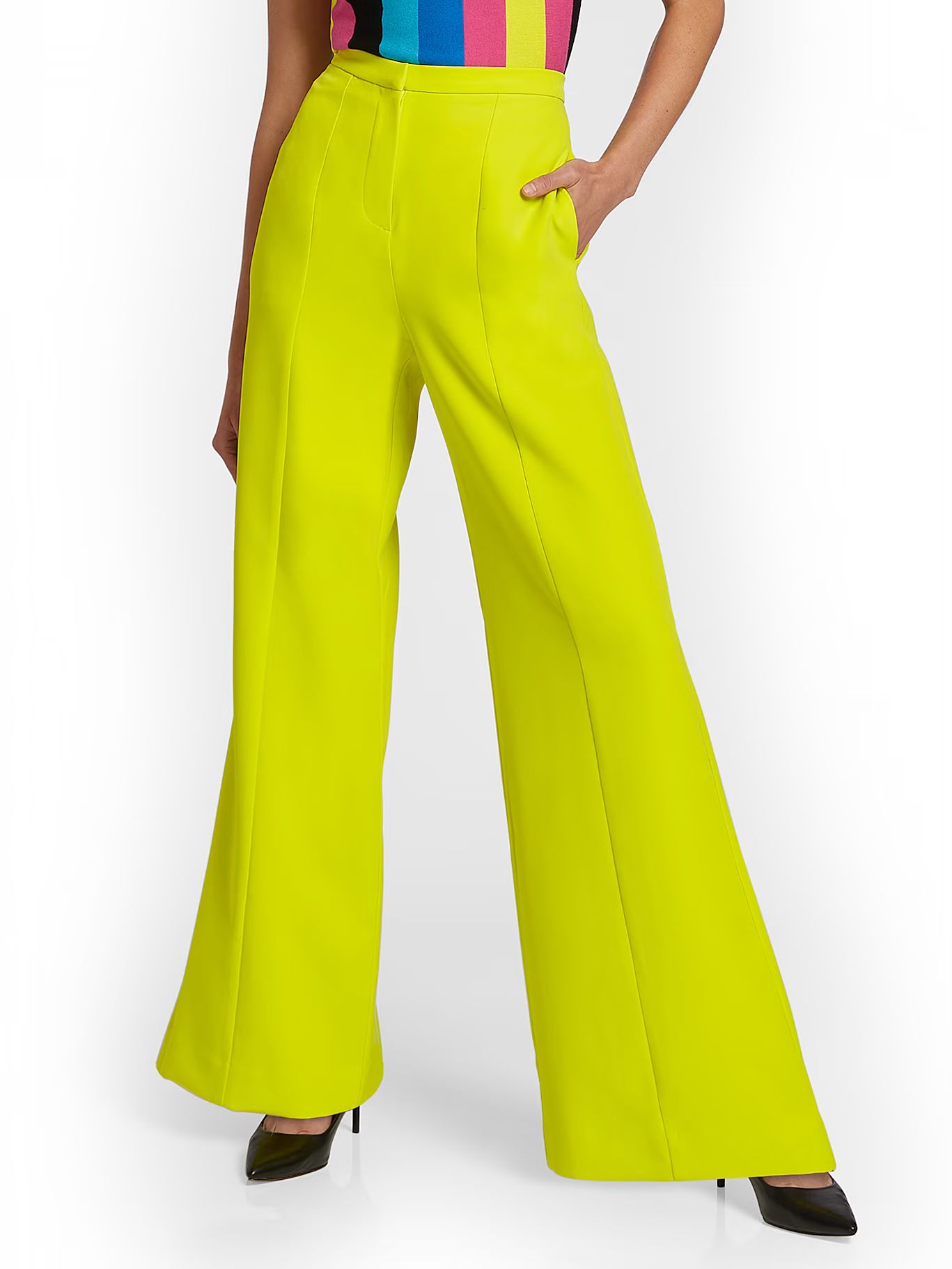 Super High-Rise Wide-Leg Pant - New York & Company | New York & Company