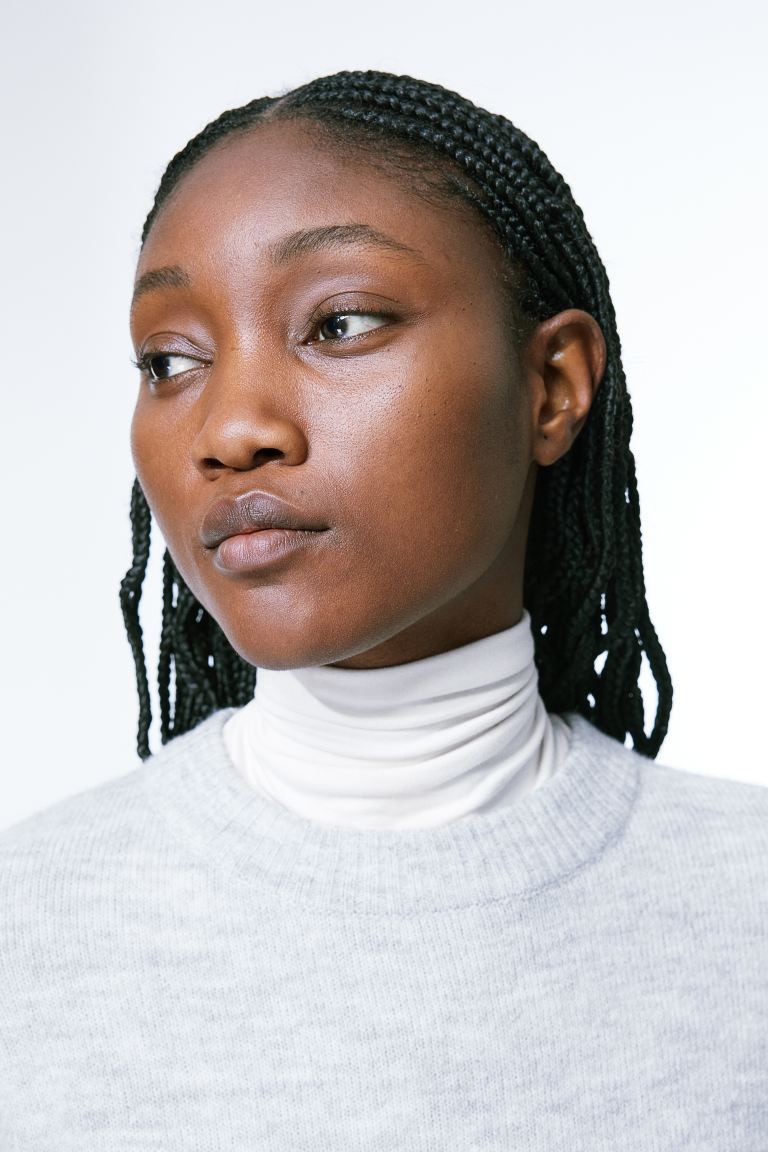 Sweater - Light gray melange - Ladies | H&M US | H&M (US + CA)