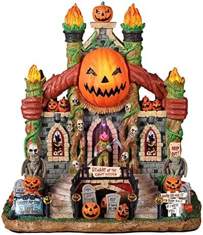 Lemax Village Collection Crypt of The Lost Pumpkin Souls, with 4.5V Adaptor #25841 | Amazon (US)