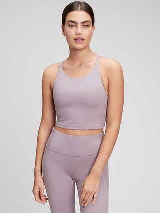 GapFit Recycled Power Longline Sports Bra | Gap (US)