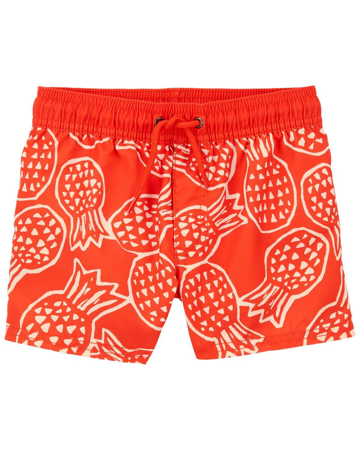 Orange Toddler Pineapple Swim Trunks | carters.com | Carter's