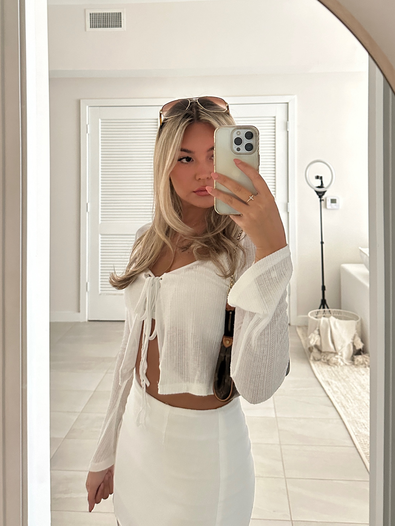 Going out outfit, brunch outfit, all white outfit, summer outfit 

#LTKSeasonal #LTKstyletip #LTKU