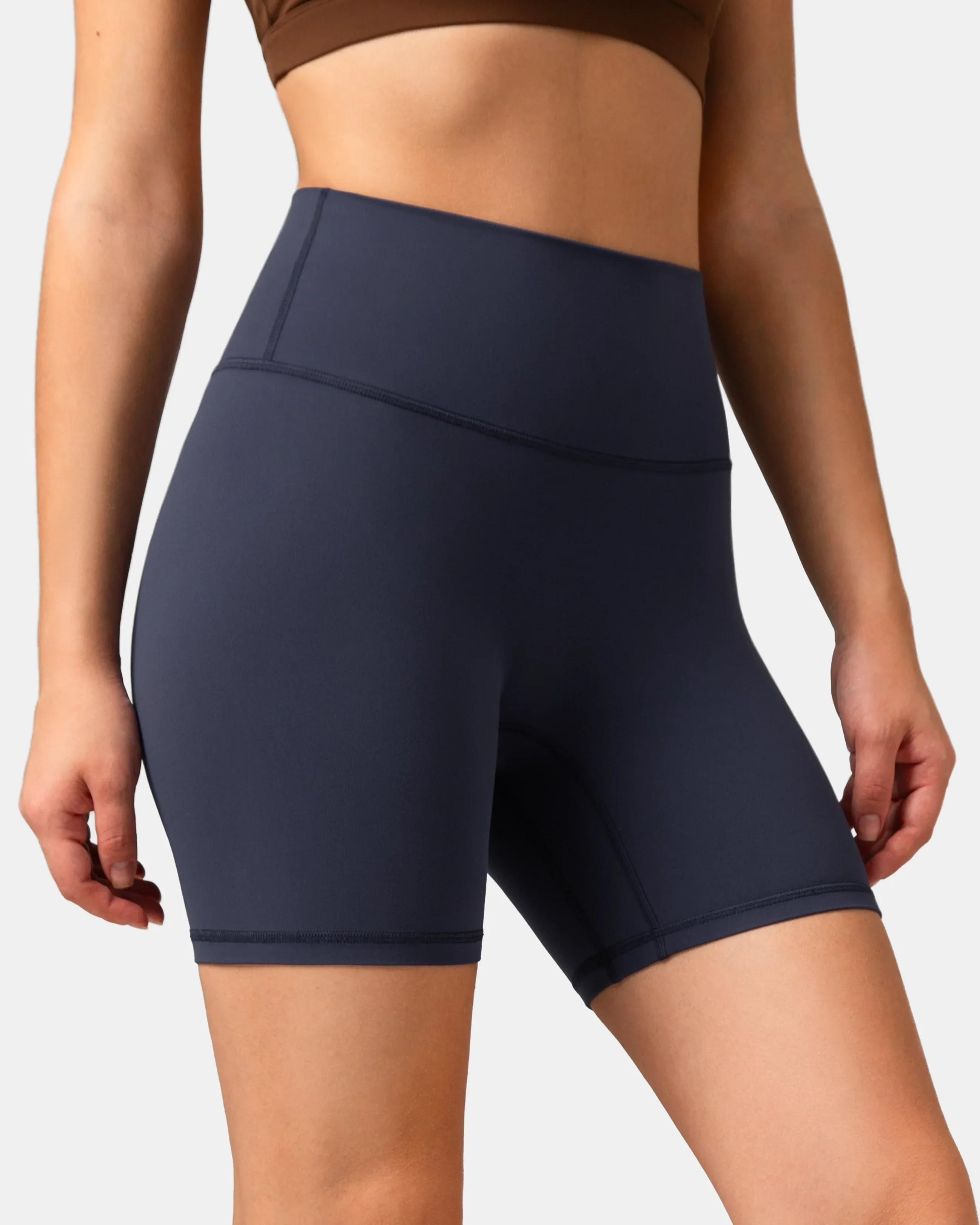 Dreamlux High Waisted No Front Seam 6" Workout Short | Colorfulkoala Affiliate Program