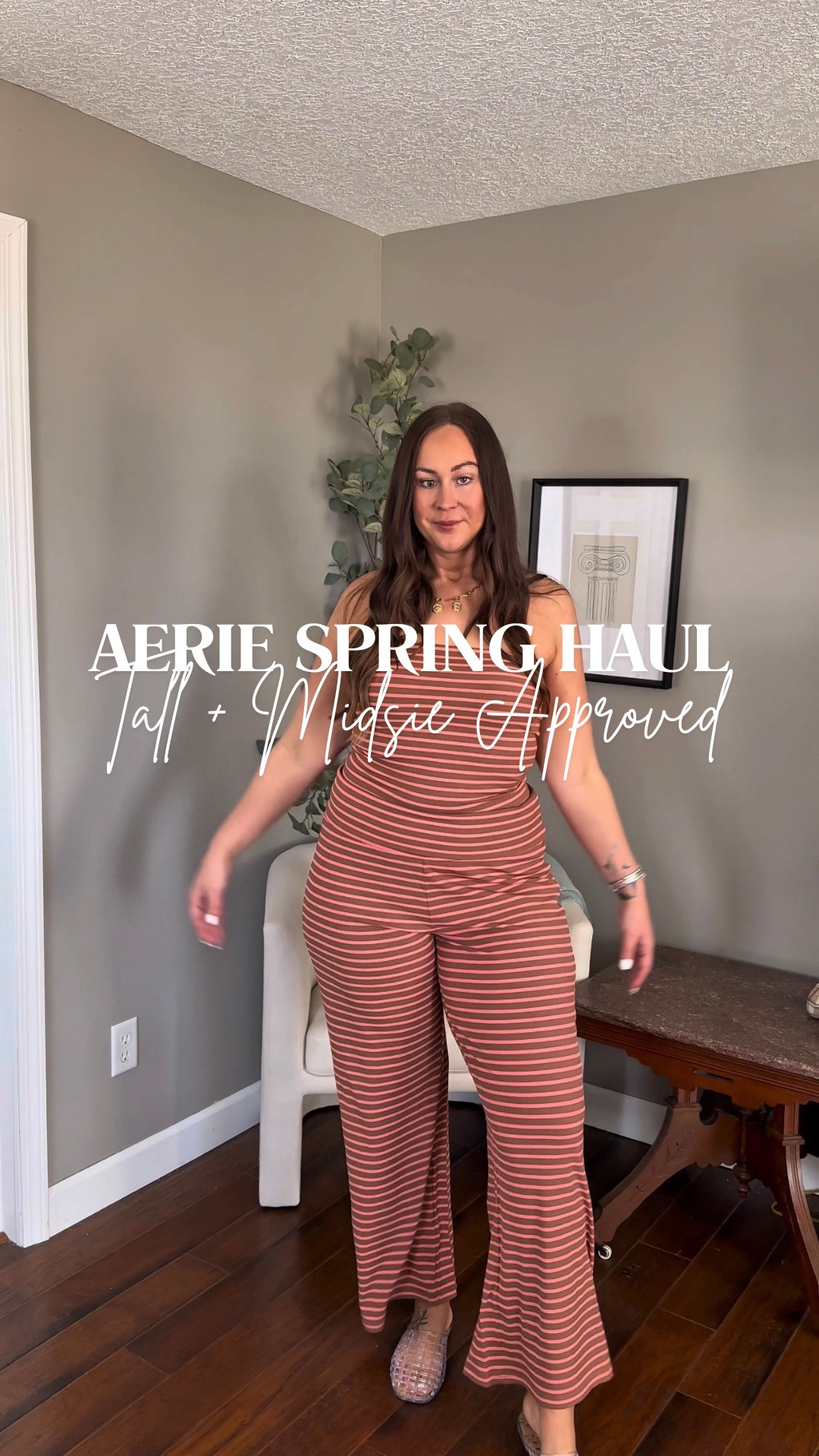 Aerie try on haul!! So many cute new arrivals for spring!! Everything is on sale!!

Wearing large in all (pants that come in longs I did large long) 

Aerie real
Aerie haul
Aerie try on
Arrives arrivals for spring 2026
spring outfits 2026

#LTKootd #LTKMidsize #LTKSaleAlert