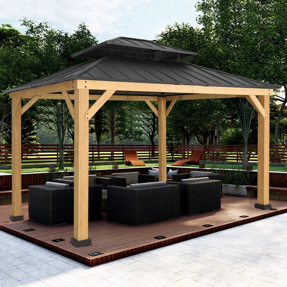 These Labor Day gazebo deals have me wanting to redo the whole backyard 🤎 I love how a pergola instantly makes an outdoor space feel more finished and expensive. Perfect over a patio dining set, conversation area, or outdoor kitchen—and these clearance prices make the upgrade even better.

#PergolaIdeas #GazeboIdeas #LaborDayDeals #BackyardDesign #LuxuryOutdoorLiving #PatioDesign #OutdoorRoom #FallEntertaining #OutdoorFurnitureDeals #HomeImprovementIdeas #BackyardInspo #LTKFinds 

 #LTKSeasonal #LTKHome #LTKSaleAlert