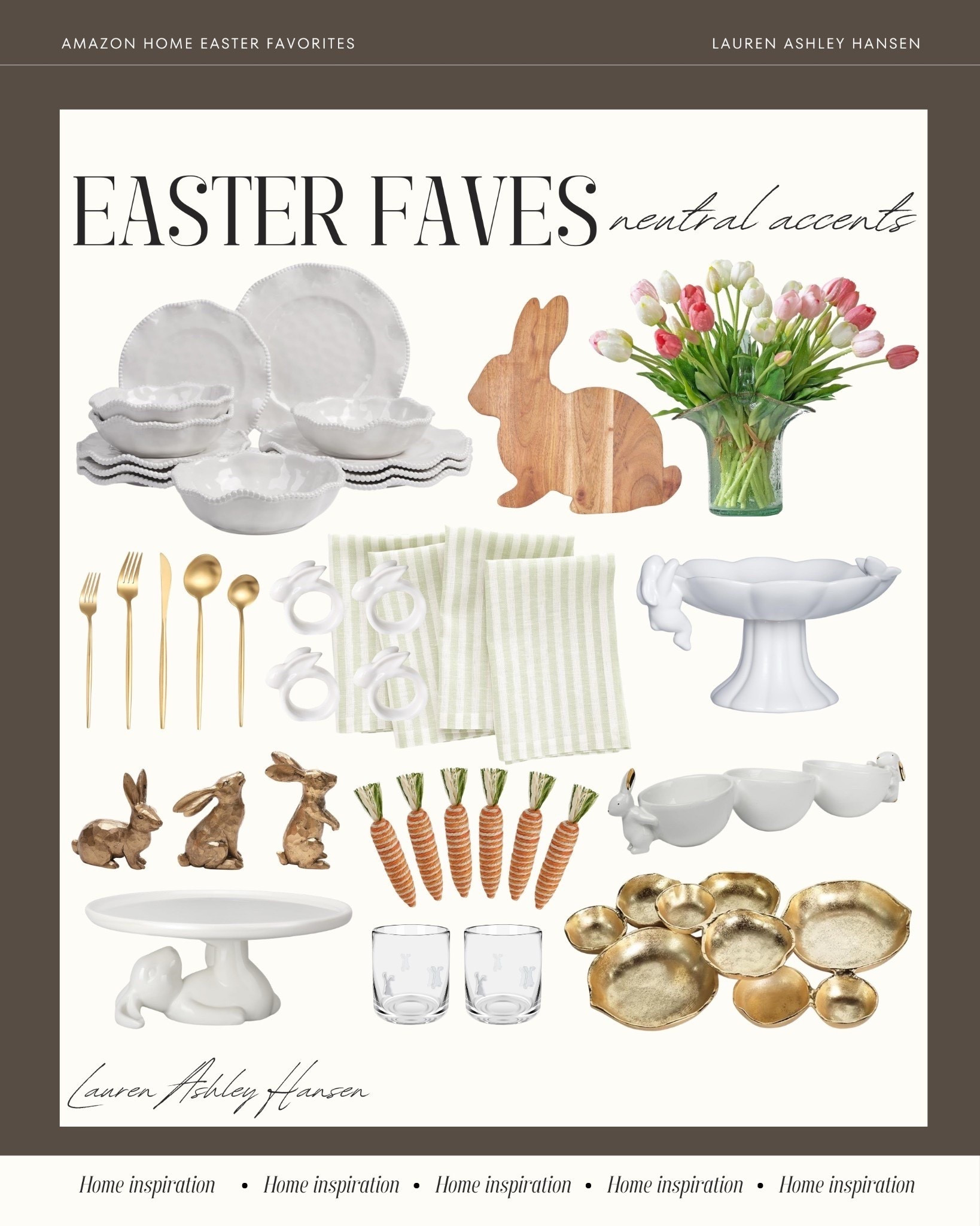 Easter is only a little over a month away. If you're hosting, I've rounded up the cutest dinnerware, serving essentials, and accessories all from Amazon that are affordable and perfect for the holiday!

#LTKHome