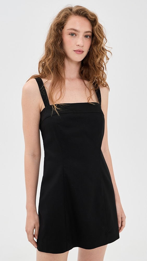 The Structured Linen Mini Dress | Shopbop