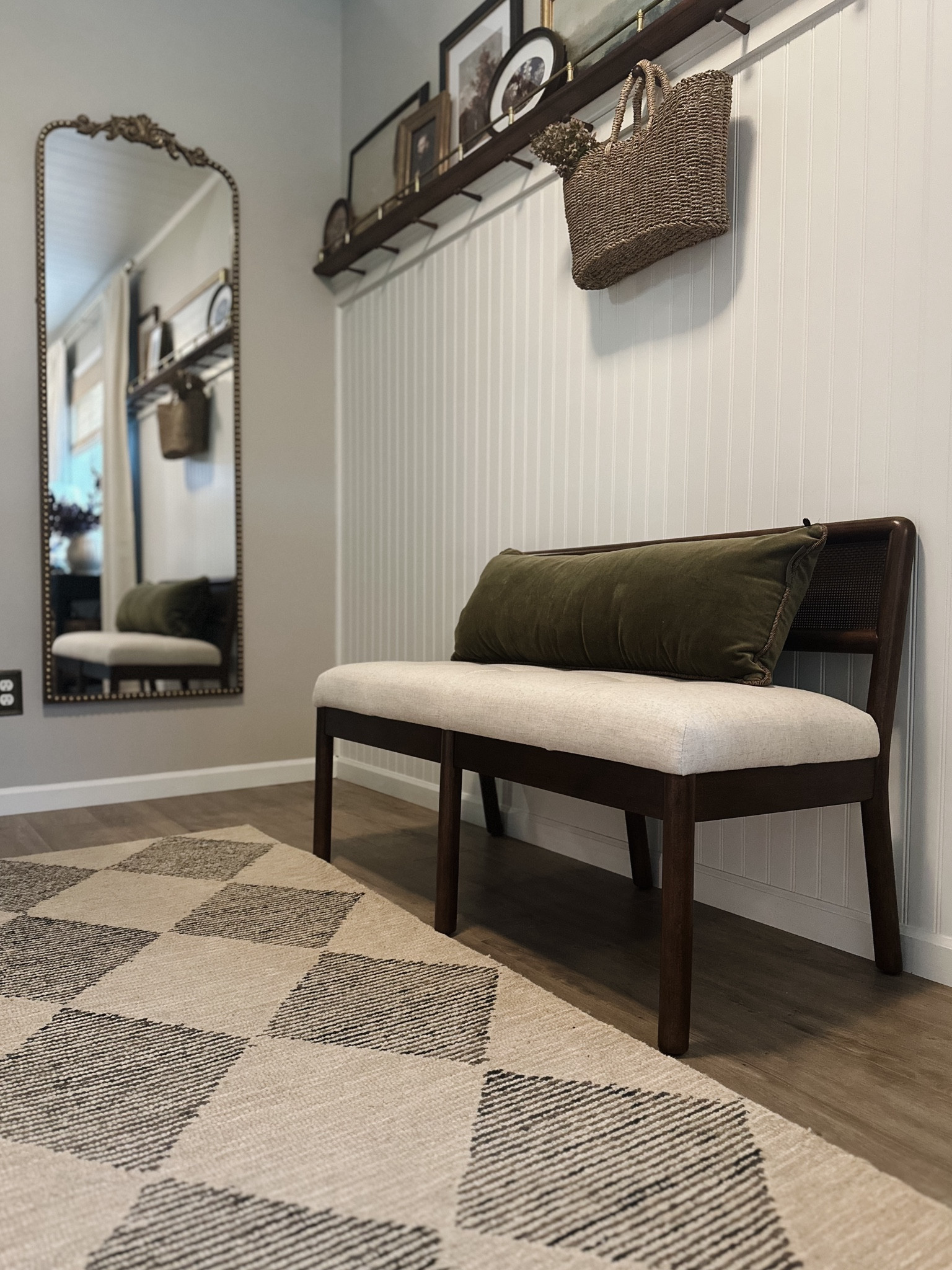 This velvet green lumbar Liza pillow from Chris Loves Julia’s new line with Loloi is perfect for fall and Christmas! 

#LTKStyleTip #LTKSaleAlert #LTKHome