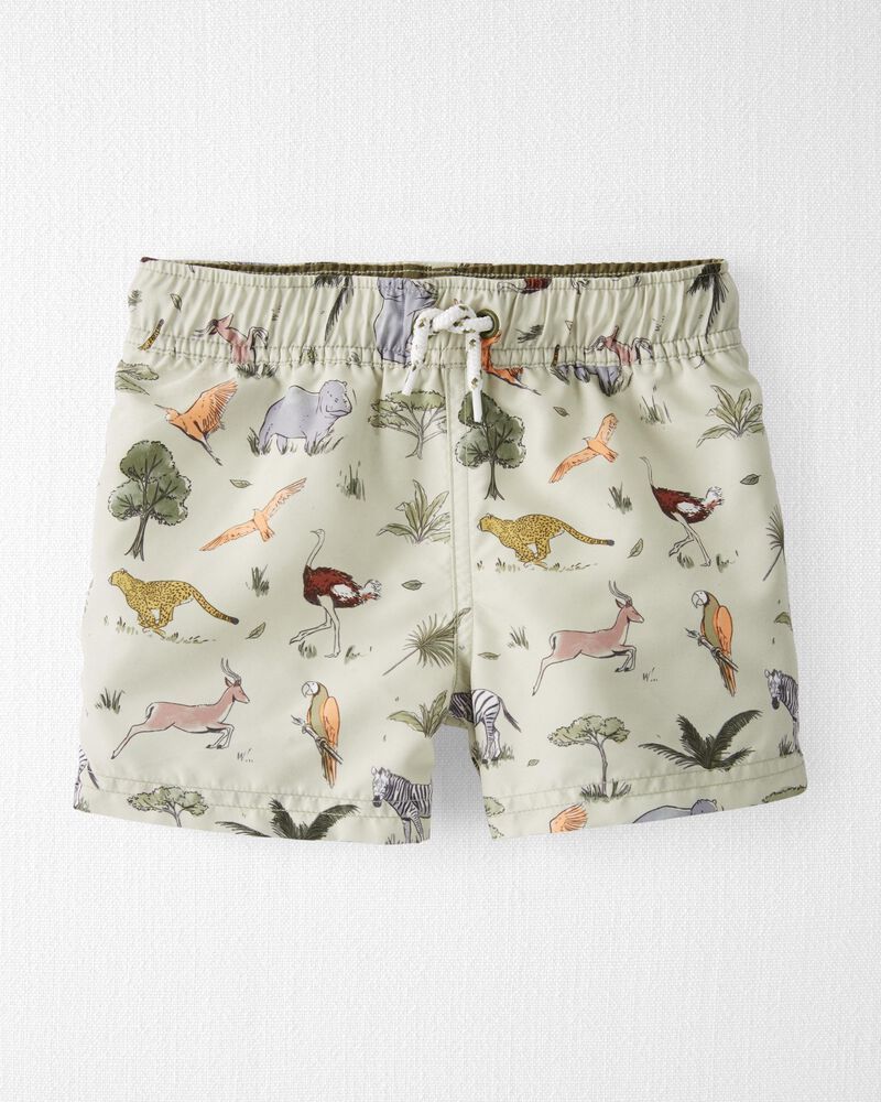 Recycled Safari Swim Trunks | Carter's