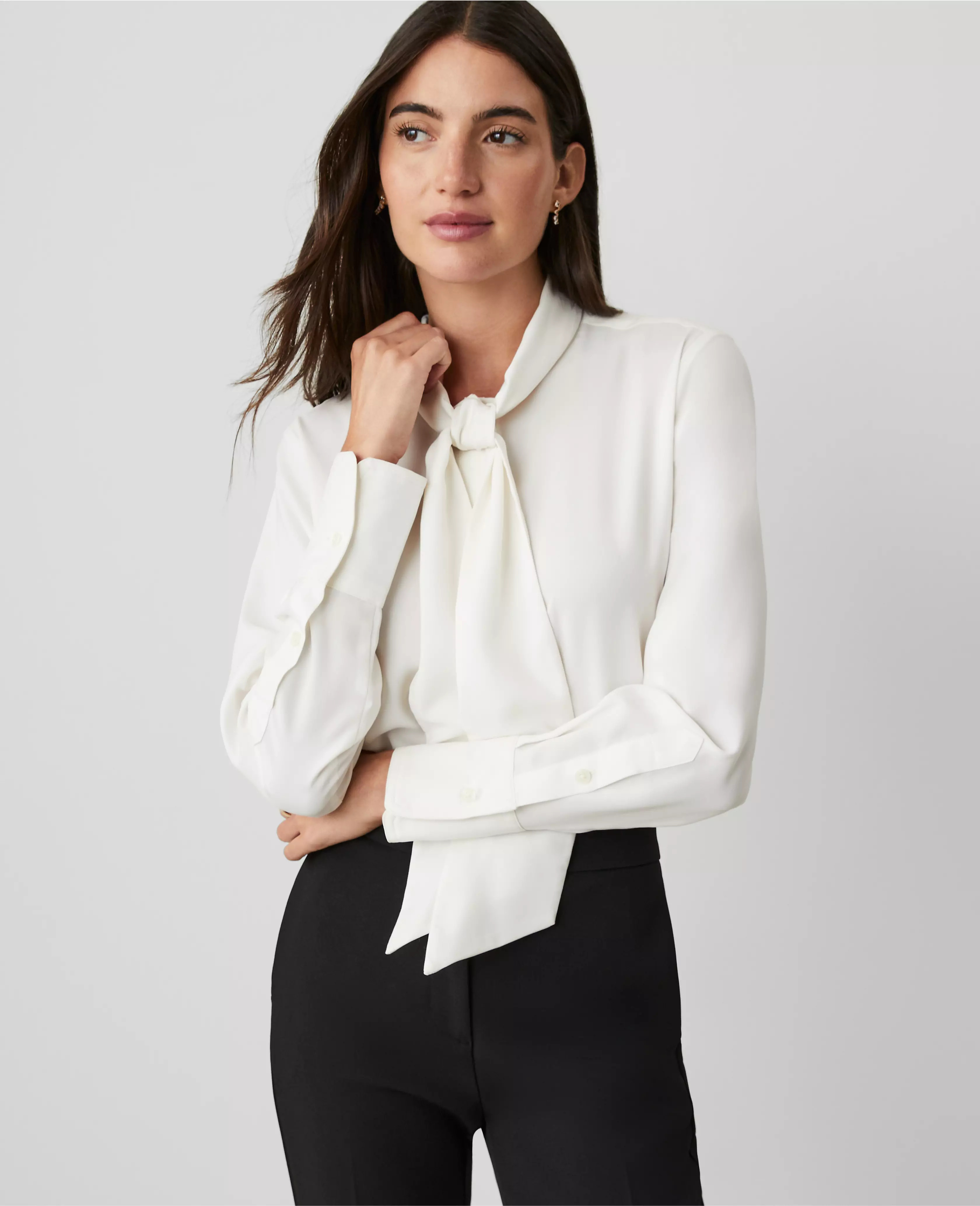 Modern Bow Blouse | Ann Taylor