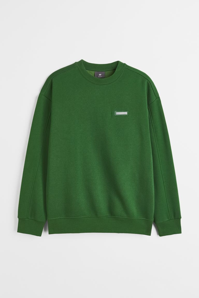 Relaxed Fit Appliquéd Sweatshirt | H&M (US + CA)