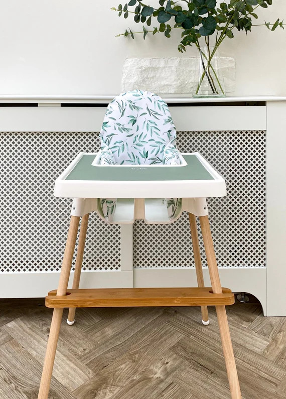 Wipeable Cushion for Antilop IKEA Highchair  Sage Leaf | Etsy | Etsy (US)