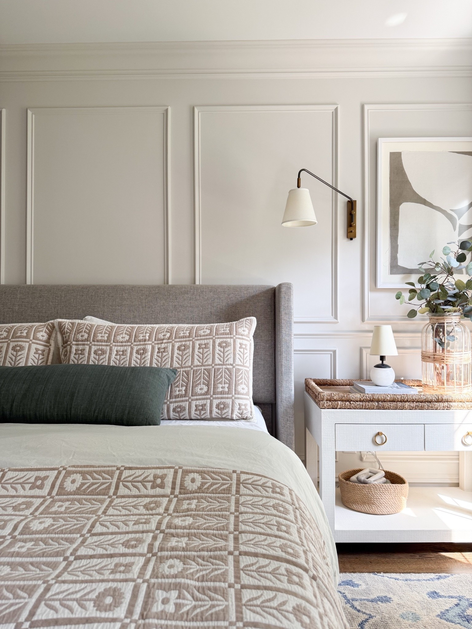 One of my favorite details from our bedroom refresh is this beautiful Quince quilt. 🤍 The soft neutral pattern, breathable linen bedding, and layered pillows make the space feel cozy, timeless, and elevated without being overdone. If you’re looking for bedroom refresh ideas or high quality bedding that feels as good as it looks, these Quince favorites are definitely worth it.

Quince bedding, Quince quilt, Quince home, bedroom refresh, linen bedding, neutral bedroom decor, cozy bedroom, luxury bedding, floral quilt, quilted shams, linen duvet cover, home decor inspiration, bedroom styling, primary bedroom, Girl on the Hudson

#LTKHome #LTKSeasonal #LTKselfcare