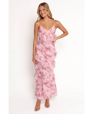 Women's Ciao Ruffles Maxi Dress | Macy's
