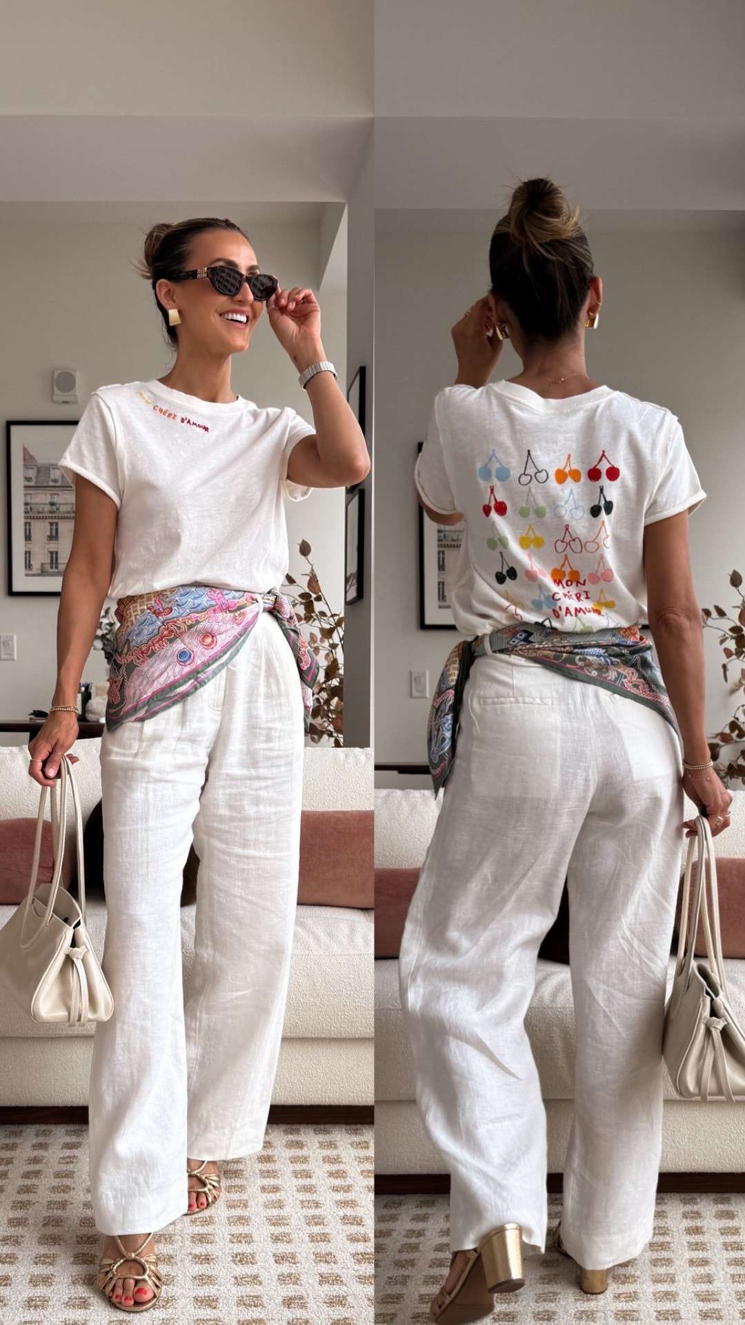 Cutest way to dress up linen pants! Got this tee last summer so unfortunately it’s sold out but the brand has a whole new set of designs for this summer! Love them for travel, comfy days at home, or just to replace a basic white tee!

#LTKTravel #LTKgrwm #LTKSeasonal