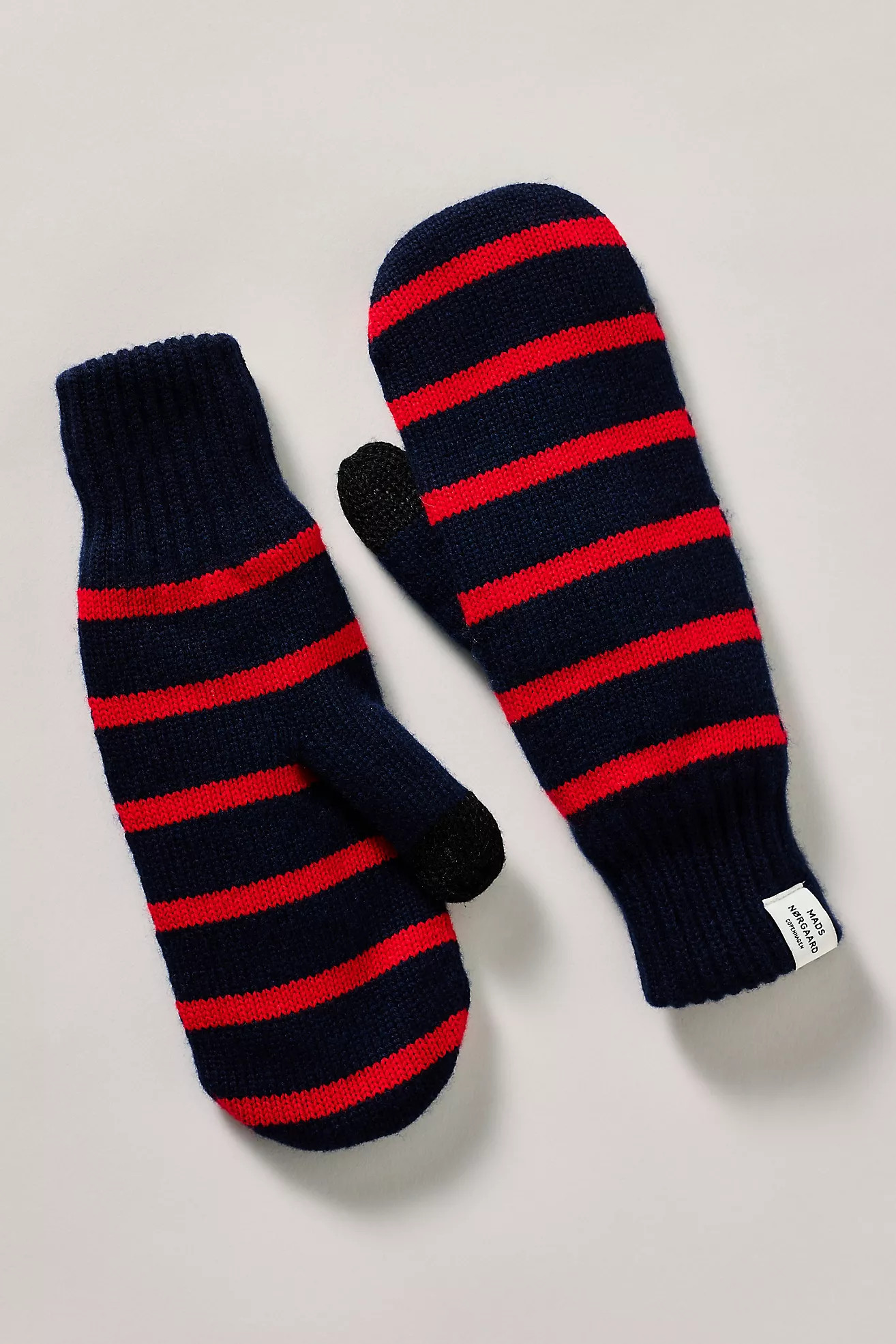 Mads Nørgaard Striped Mittens | Anthropologie (US)